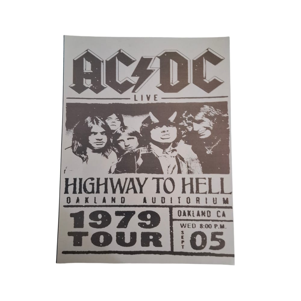 AC/DC - Highway to Hell Tour 1979