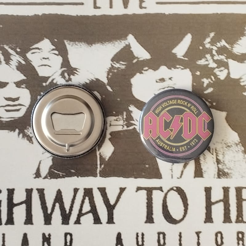 Chapa AC/DC Destapador