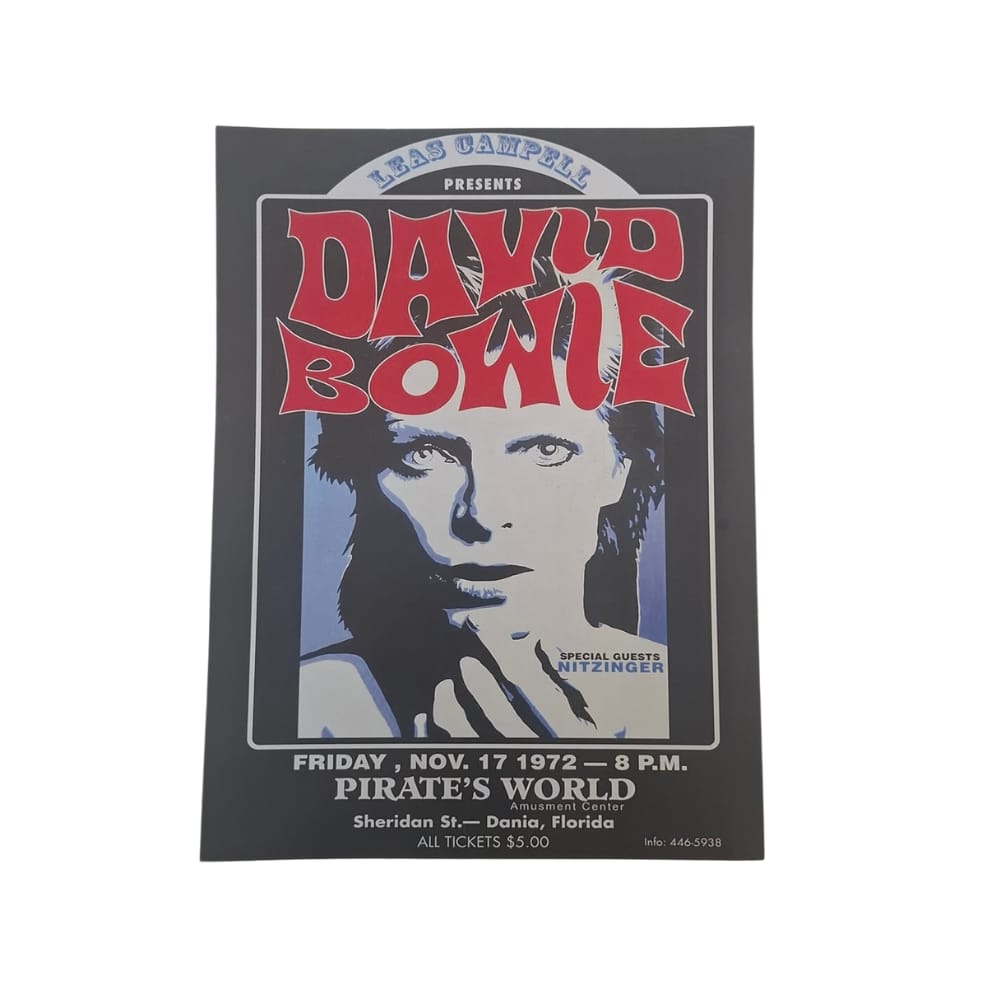 David Bowie "Pirate's World 1972"