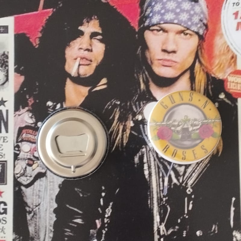 Chapa destapador de Guns N' Roses