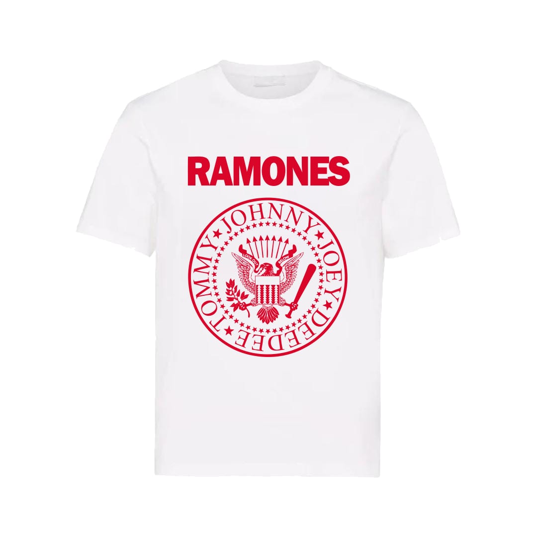 The Ramones Blanca logo (Rojo)