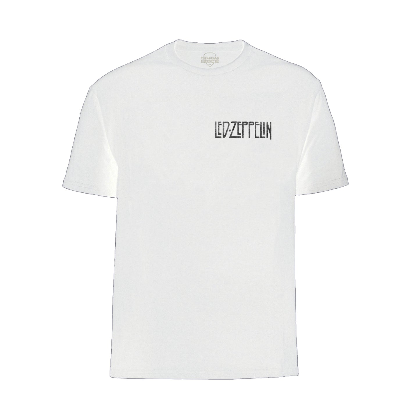 Led Zeppelin · Runas · Doble estampado (Blanca)