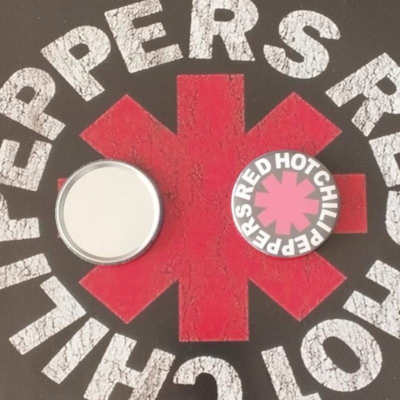 Chapa Red Hot Chili Peppers (Espejo)