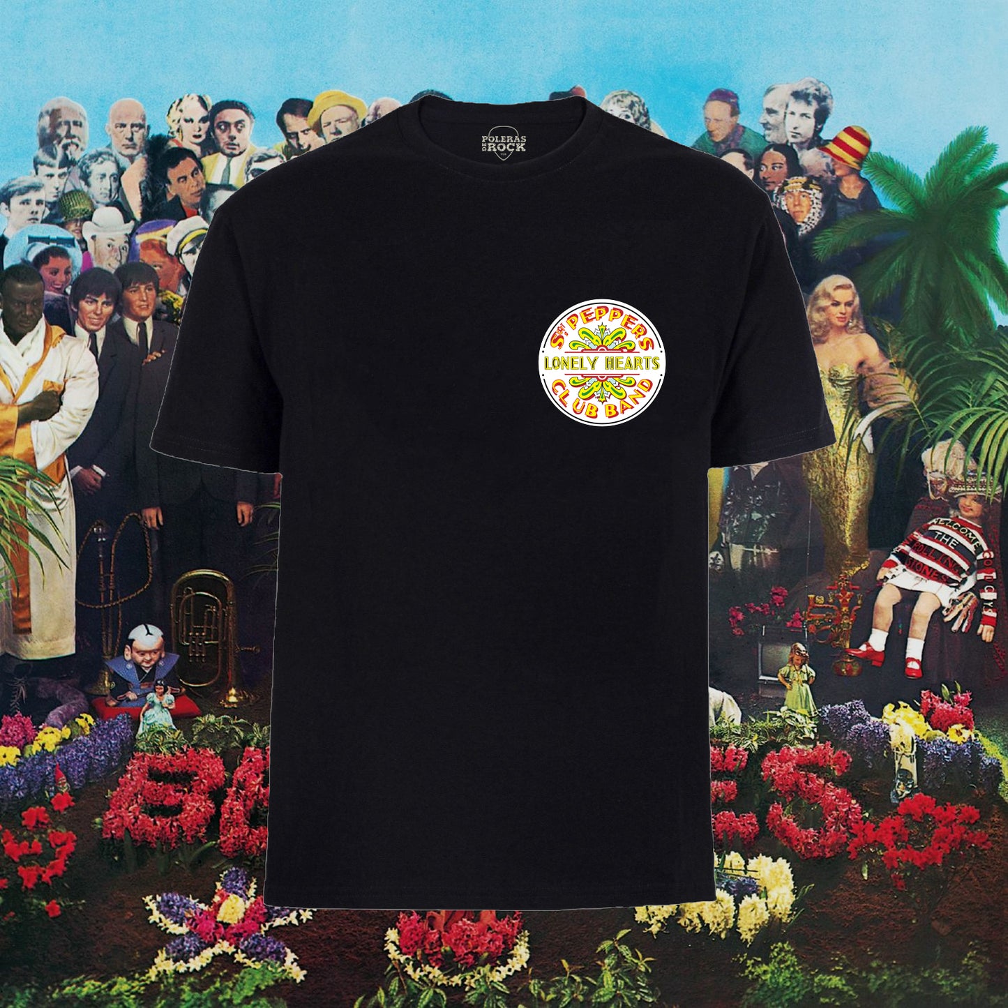 The Beatles · Sgt. Peppers (Logo Pecho Negra)