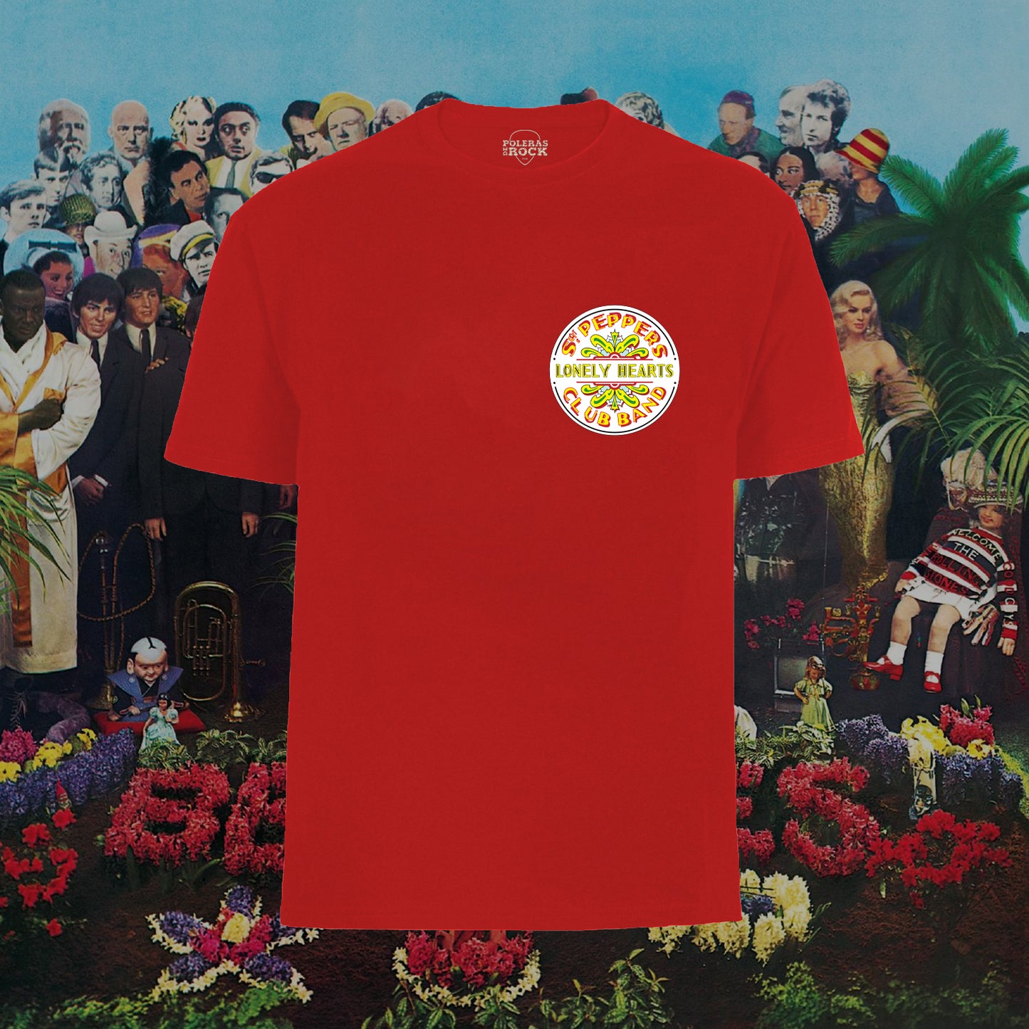 The Beatles · Sgt. Peppers (Logo Pecho Roja)
