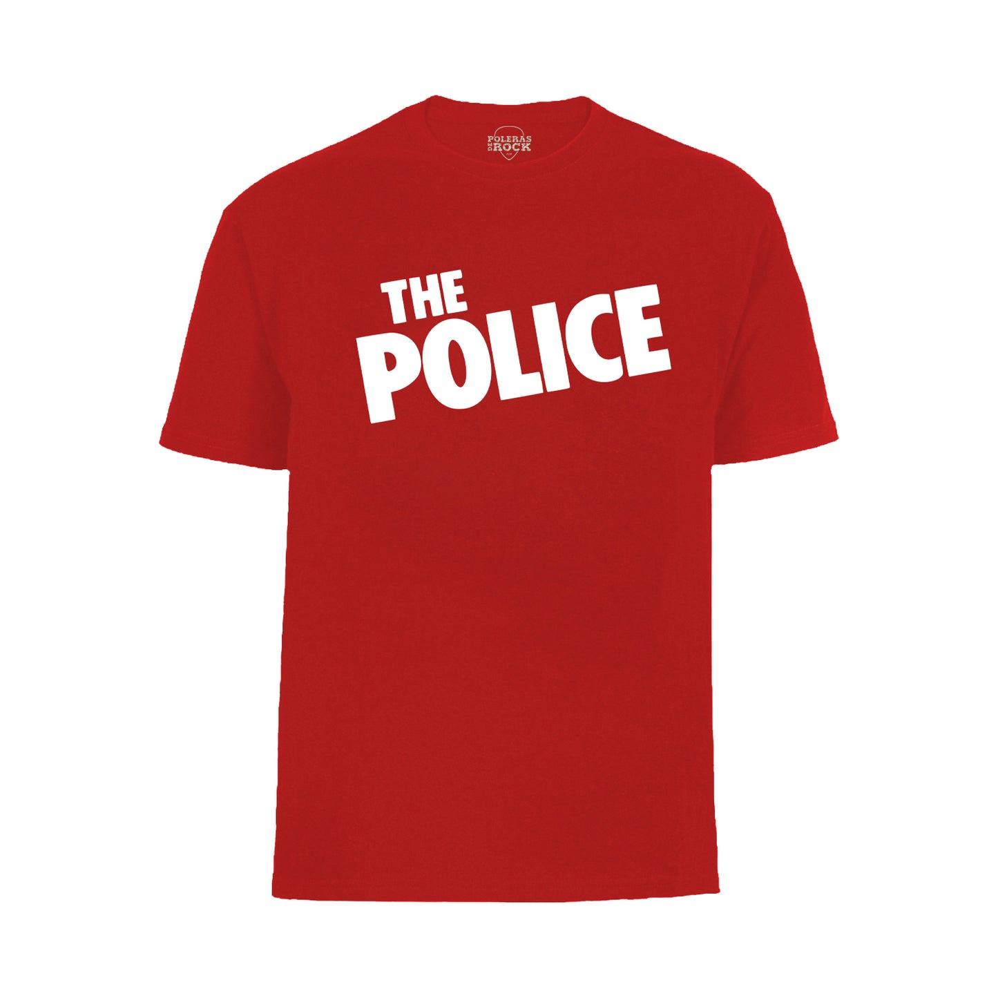 The Police (Roja logo blanco)
