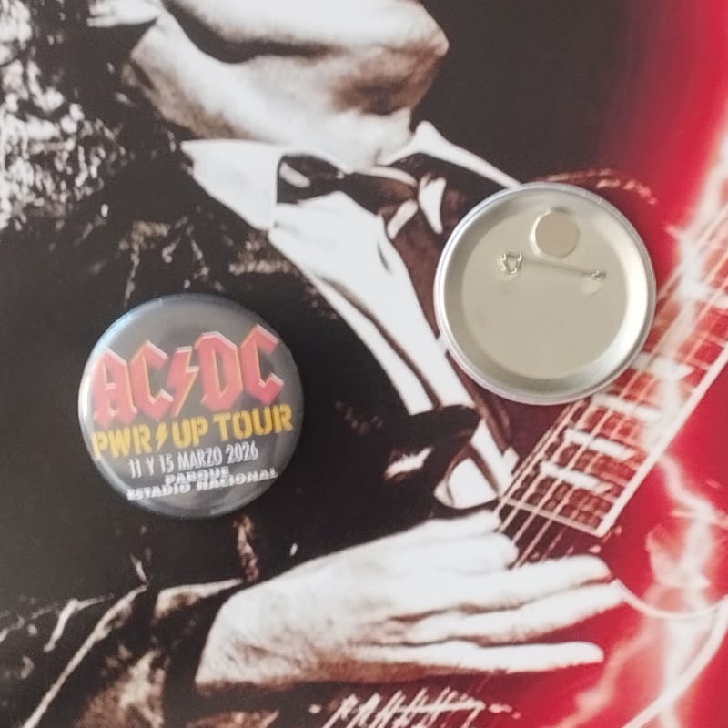 Chapa AC/DC Power Up (Imán)