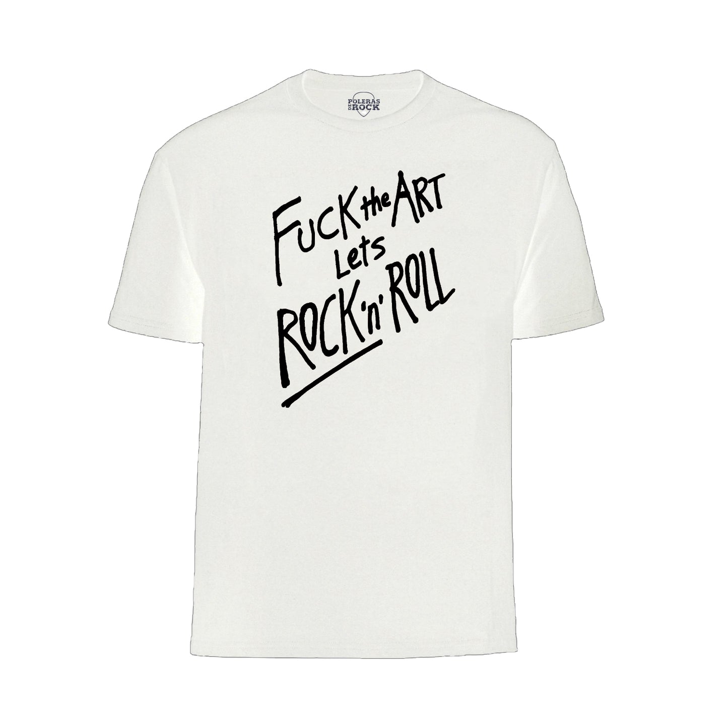 Rod Stewart - Fuck The Art Let's Rock And Roll (Letras Negras)