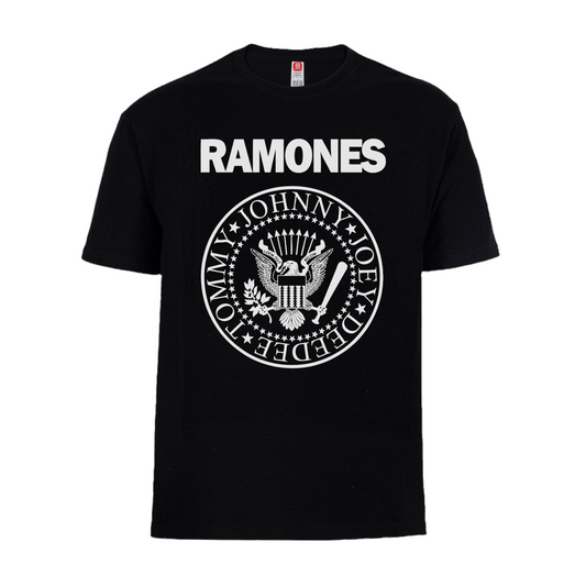 Polera The Ramones Logo (Negra)
