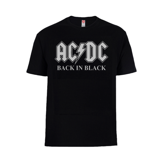 Polera AC/DC Back in Black (Negra)