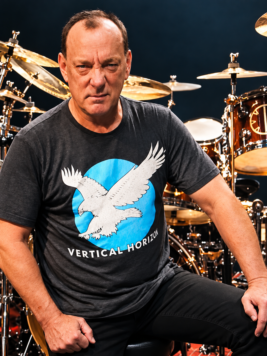 Polera Neil Peart Vertical Horizon – Rush | Edición Concierto