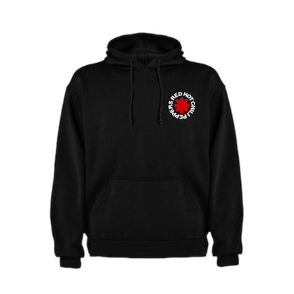 Polerón de Red Hot Chili Peppers con logo en el pecho
