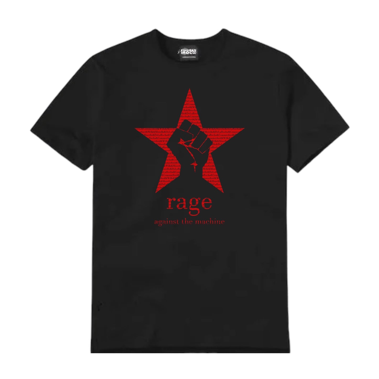 Polera Rage Against The Machine (Negra)