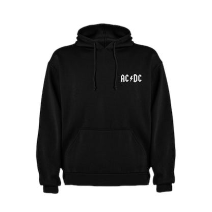 Polerón de AC/DC con logo en el pecho