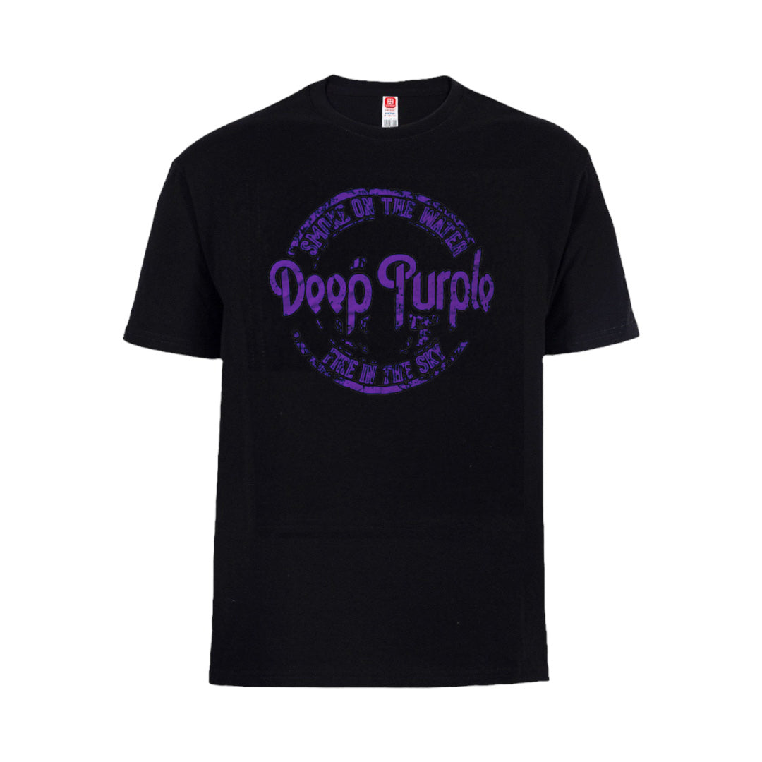 Polera Deep Purple (Logo Morado)