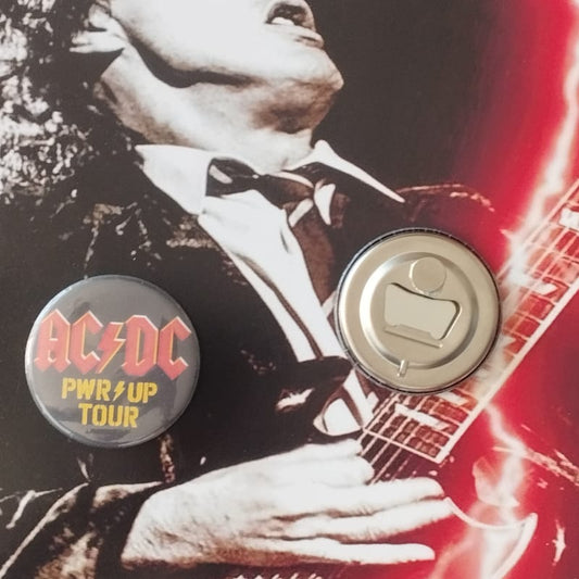 Chapa AC/DC Power Up - (Destapador - Iman)