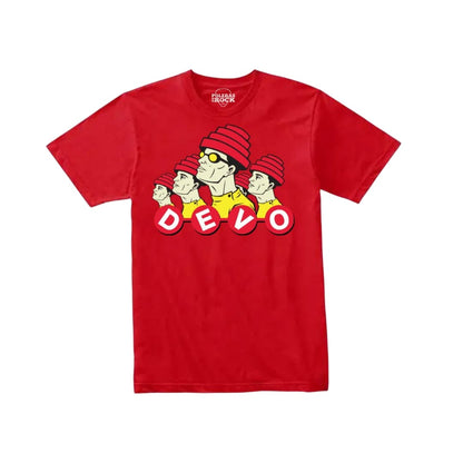 Polera roja de Devo