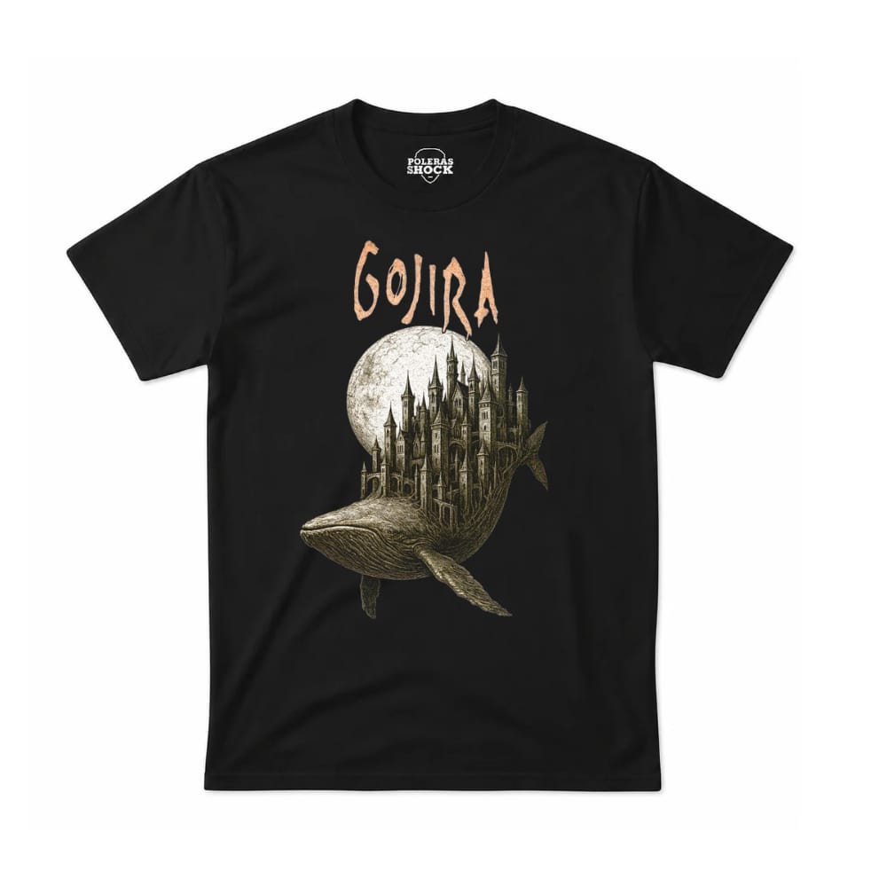 Polera de Gojira, The Flying Whale