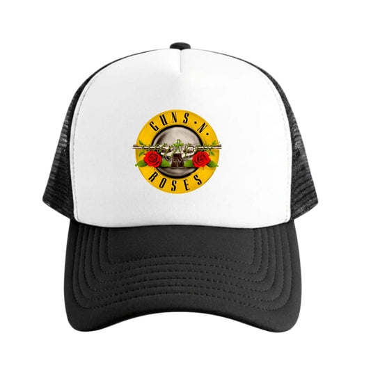 Jockey de Guns N' Roses con logo de la banda