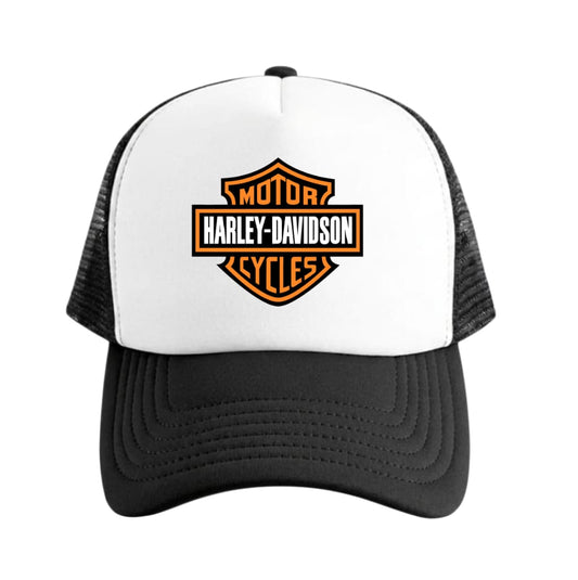 Jockey con parche estilo Harley Davidson