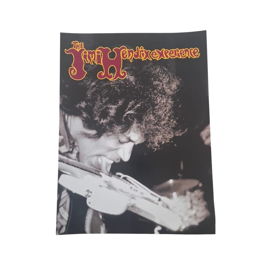 Póster de Jimi Hendrix, la leyenda de la guitarra