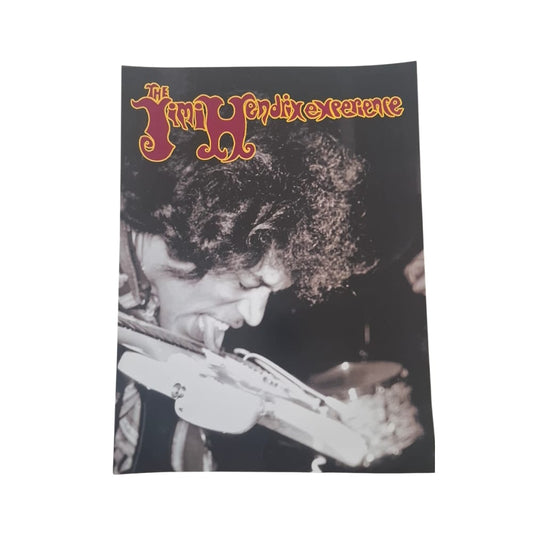 Póster de Jimi Hendrix, la leyenda de la guitarra