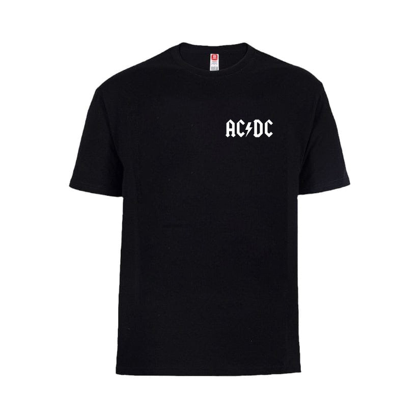 Polera AC/DC (logo pecho)