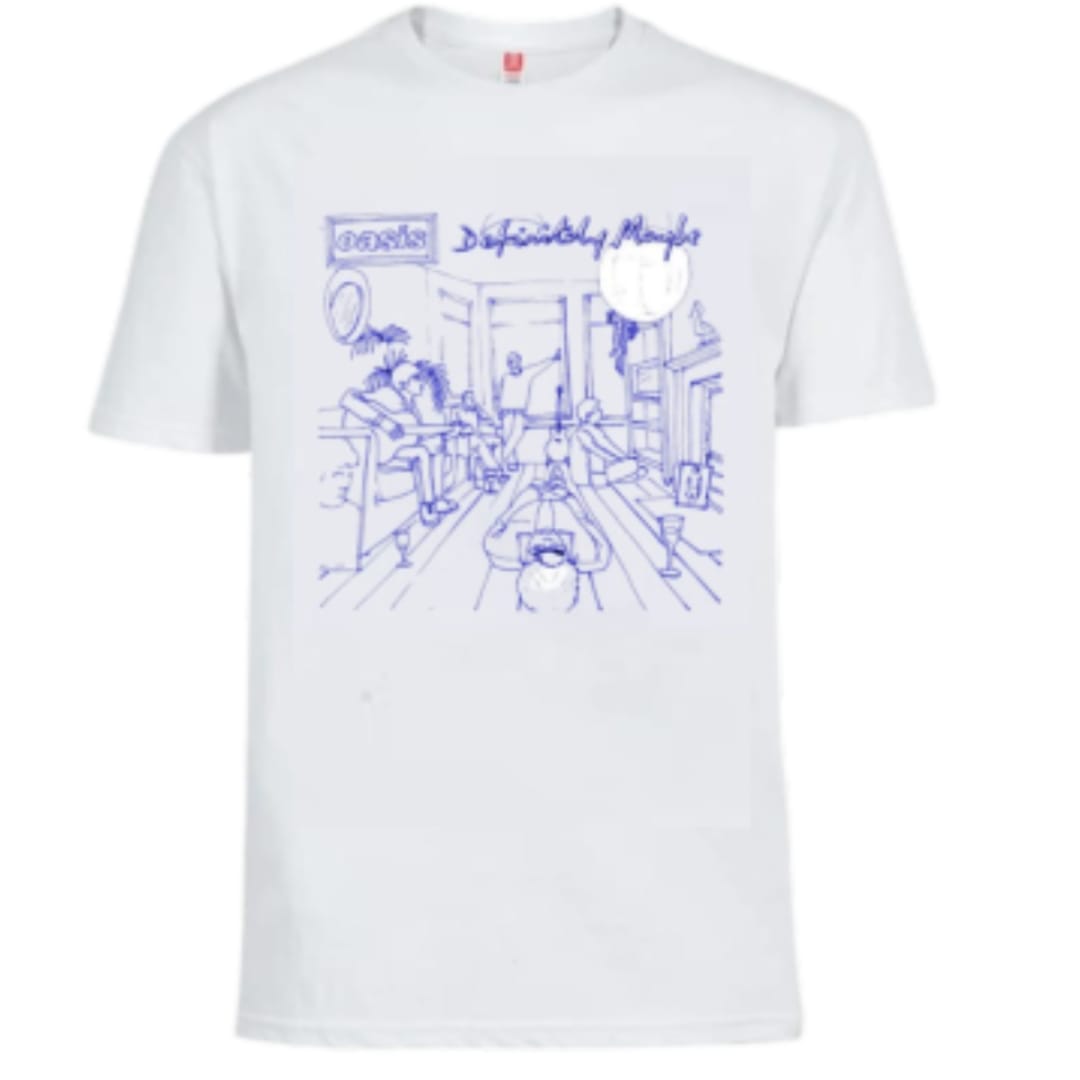 Polera Oasis "Definitely Maybe"