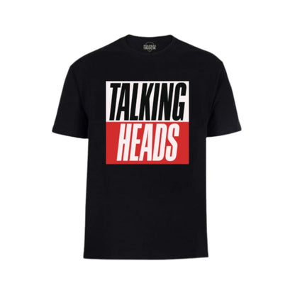 Polera negra de Talking Heads