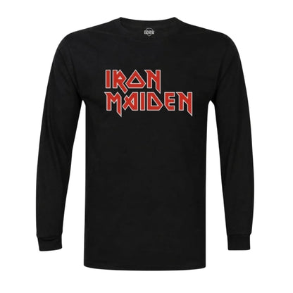 Polera manga larga de Iron Maiden, metal británico clásico
