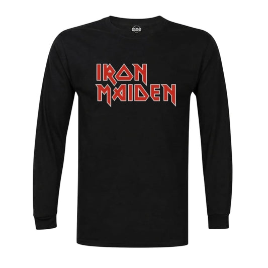Iron Maiden Manga Larga – Clásico Metal Británico