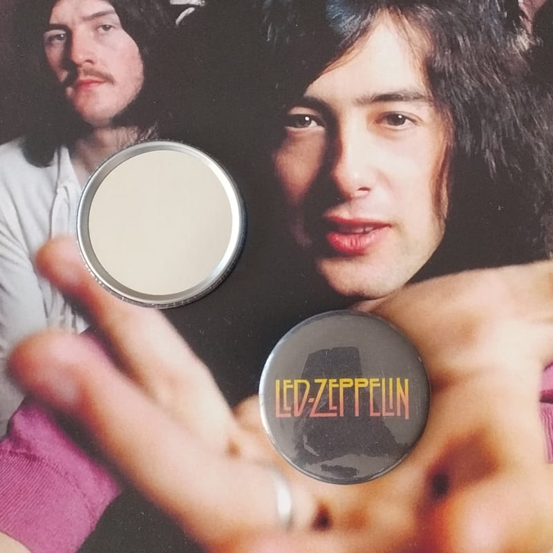 Chapa Led Zeppelin (Espejo)