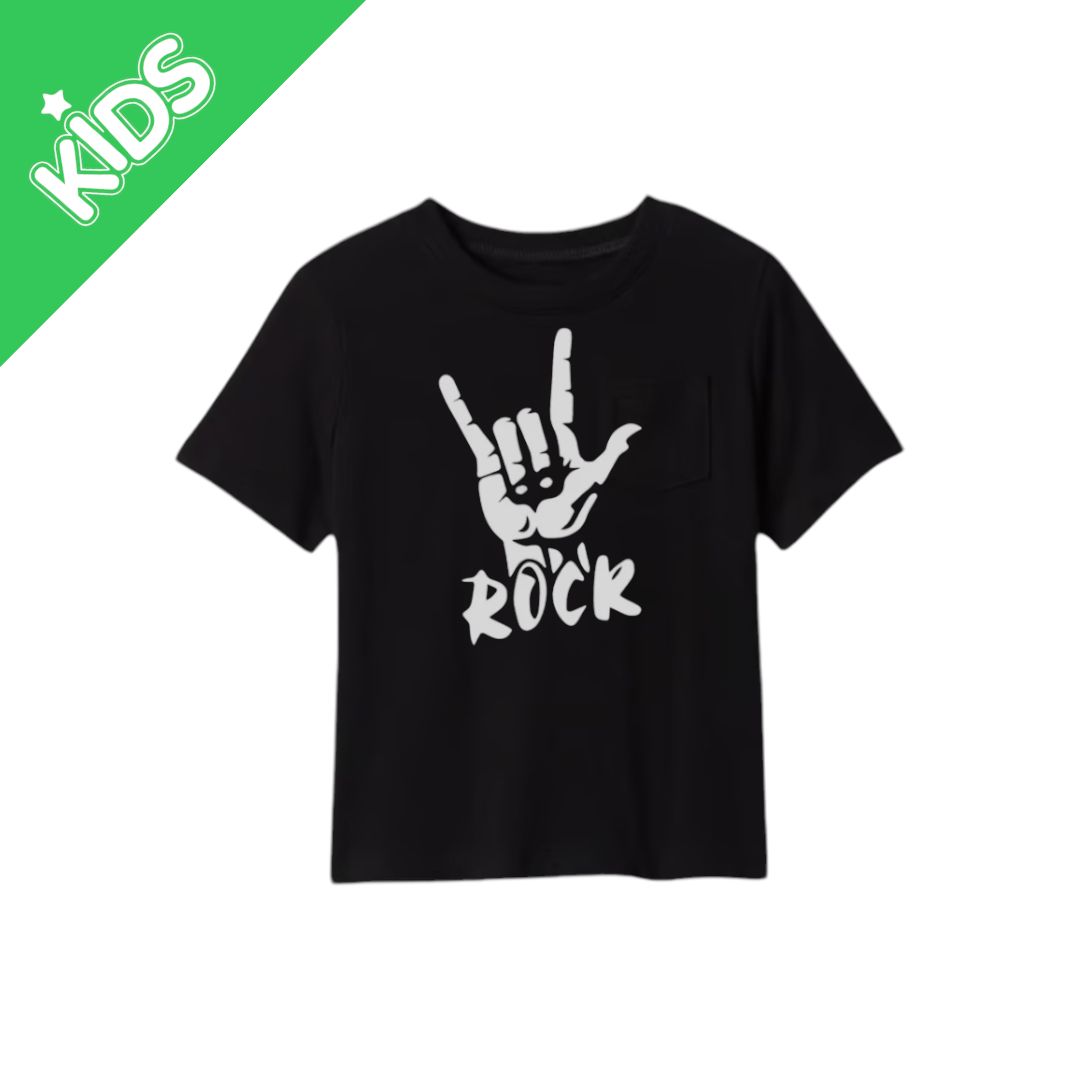 Polera Mano Rock Kids