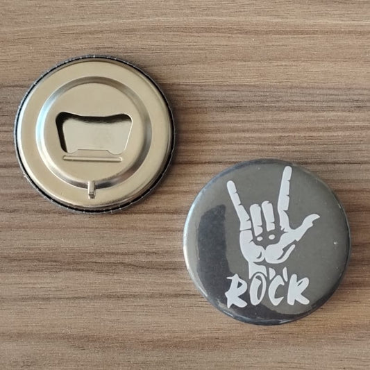 Chapa Mano Rock (Destapador)