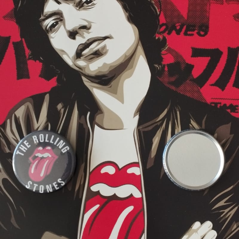 Chapa Mick Jagger (Espejo)