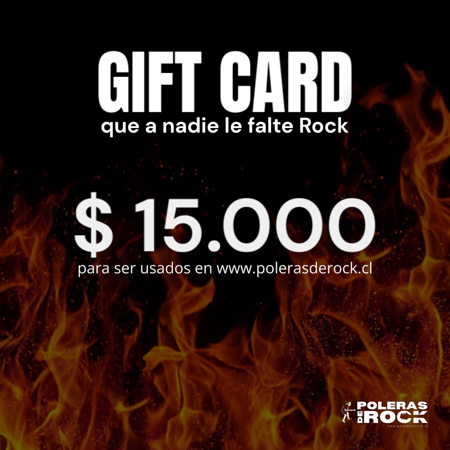 Gift Card Poleras de Rock 🔥