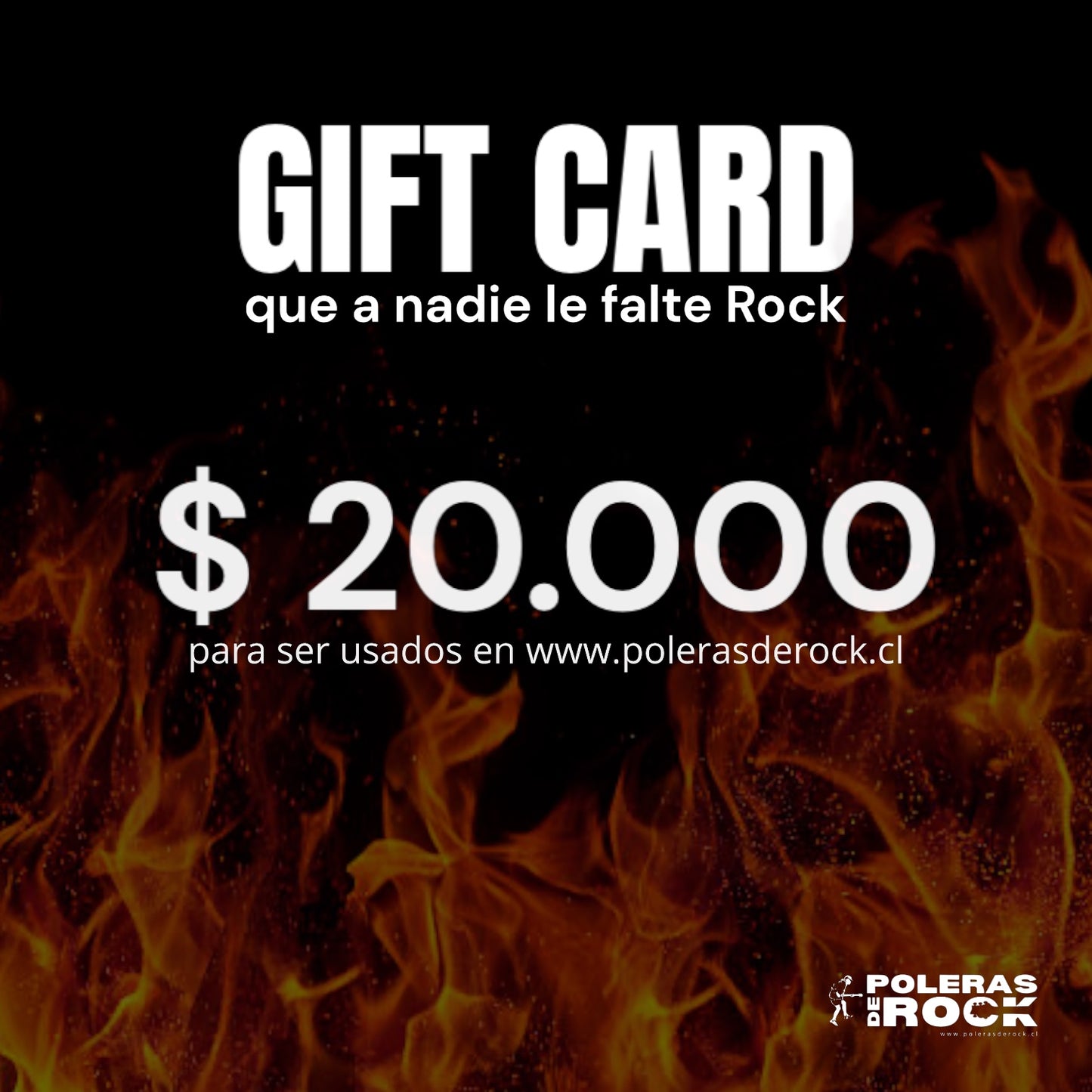 Gift Card Poleras de Rock 🔥