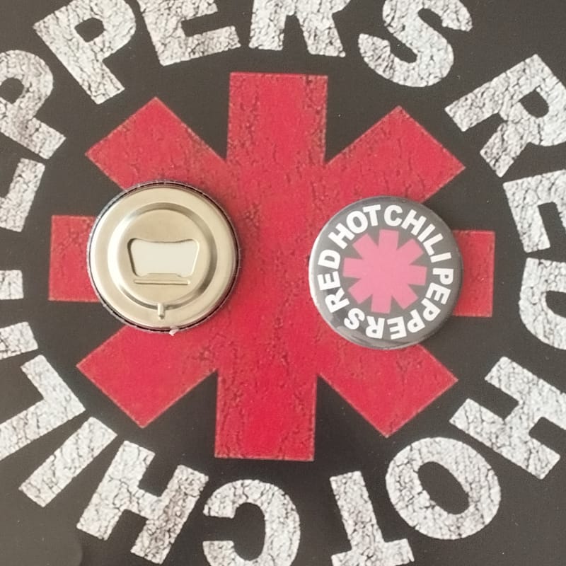 Chapa Red Hot Chili Peppers (Destapador)