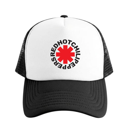 Jockey de Red Hot Chili Peppers con logo de la banda
