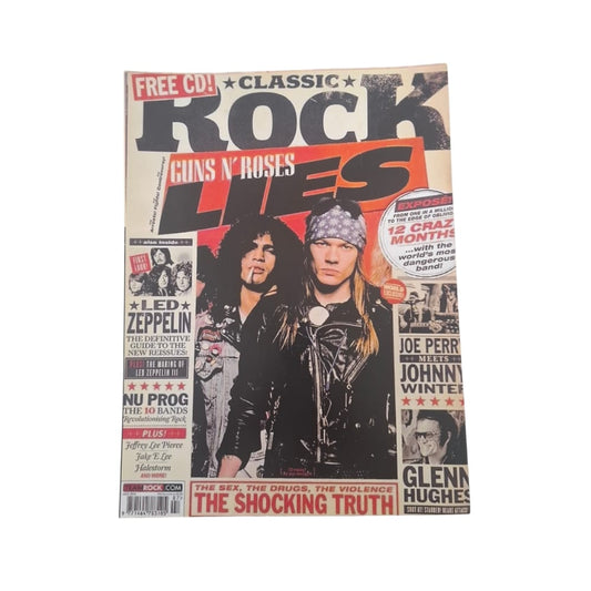 Póster de Guns N' Roses, portada estilo revista