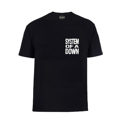 Polera de System Of A Down con logo en el pecho