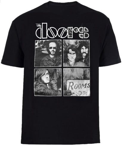 Polera de The Doors, Morrison Hotel, estampado en la espalda