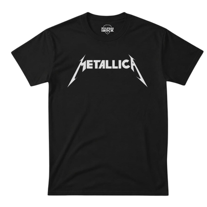 Polera Metallica Logo (Negra)