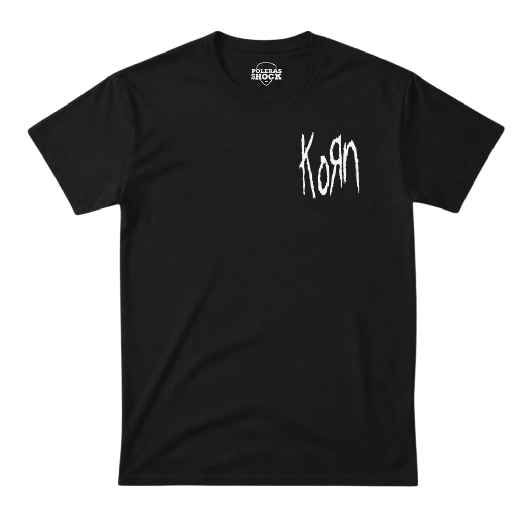 Korn Doble Estampado (Negra)