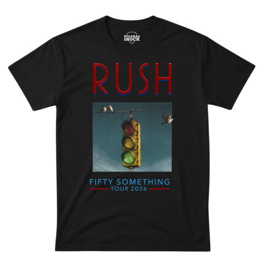 Polera RUSH - Edición "Signals: Fifty Something Tour 2026"