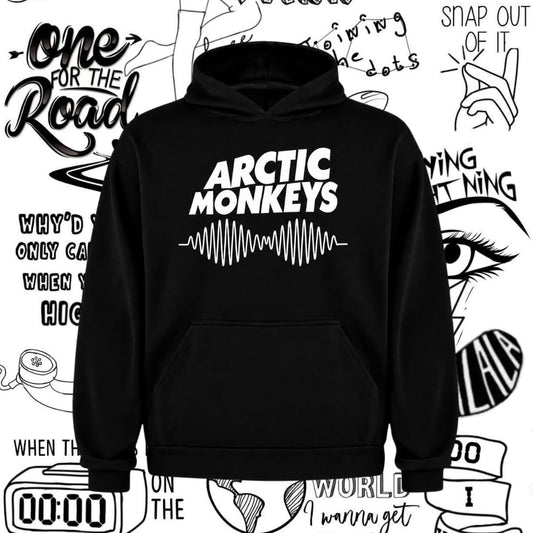 Polerón Arctic Monkeys Wave Logo