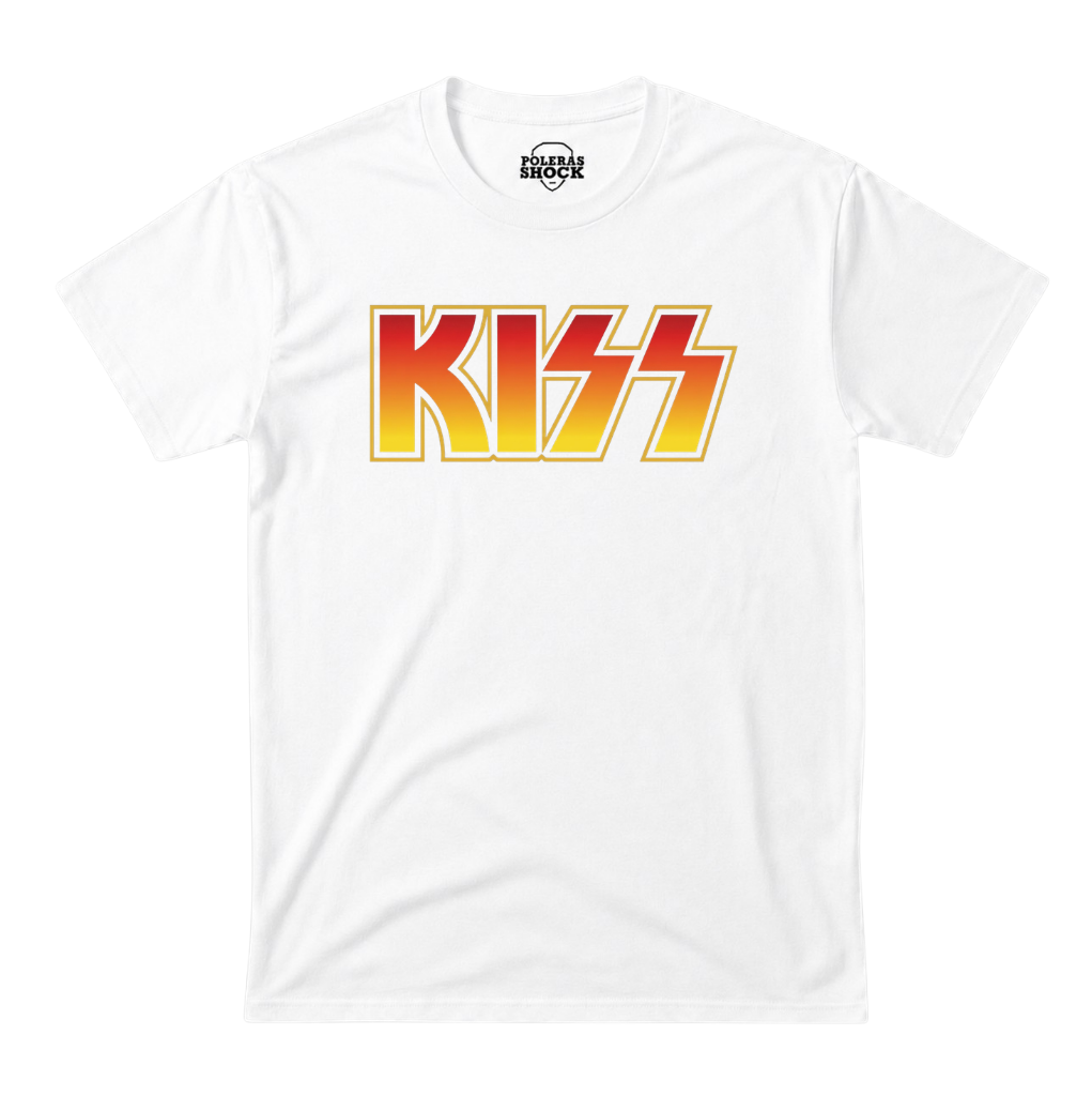 Polera MC Blanca Kiss