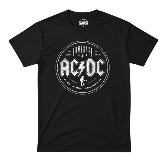 Polera AC/DC Powerage (Negra)