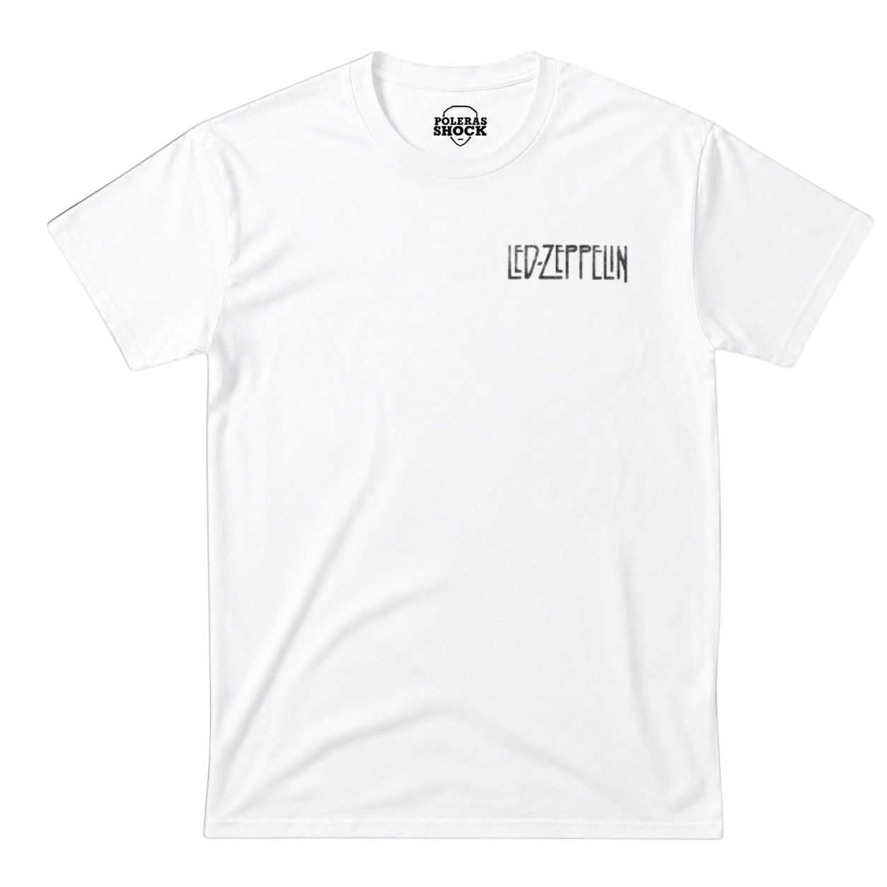 Polera Led Zeppelin Runas (Blanca)