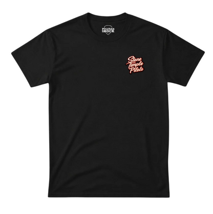 Polera MC Negra Stone Temple Pilots Logo Pecho